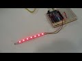 Programar una tira de LEDs RGB direccionable  con Arduino