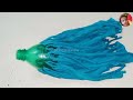 পুরোনো প্লাস্টিকের বোতল দিয়ে মপ তৈরি|How to Make Floor Cleaning Mop With Plastic Bottle& Old T-shirt