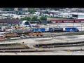 One of North America's Busiest Rail Yards: The Chicago Clearing Yard Hump in Action