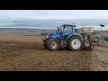 Seminare Fave || Trattore NEW HOLLAND T5 120.