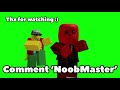 Racing RANDOM PEOPLE in Tower Of Hell As a NOOB | ROBLOX