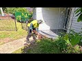 Garden Disaster RESTORATION | Watch Me Transform this OVERGROWN Yard!