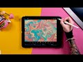 Procreate - How to create Candy and Inky Lettering Effects (+Freebie)