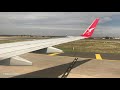 BEST VIEW OF MELBOURNE FROM ABOVE 1080p FULL HD | QANTAS 737 landing at Melbourne