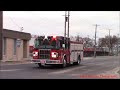 Winnipeg Fire Engine 101, Engine 103 & Squad 101 Responding