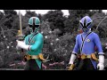 Power Rangers Samurai Green Ranger and Bule Ranger Morph Fan Edit