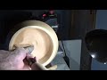 woodturning ,- bowl # 4 ''''' (video from the series: six simple bowls with six decorating ideas)