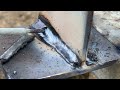 Not all welders know how to adjust electrodes and welding techniques || stick welding