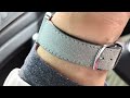 Watch U Strappin'?! Ep. 348 - Second Hour Memoir Red + Fluco Light Grey Suede Leather Strap
