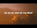 Justin Bieber - What Do You Mean (Lyrics Mix)