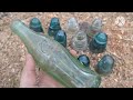 Coca-Cola bottle & glass insulators vintage antique collectables