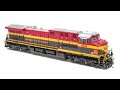 Athearn Genesis HO-scale Kansas City Southern AC4400CW - What's In The Box?