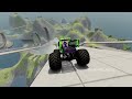 Epic High Speed Monster Truck Jump And Crashes #54 | BeamNG Drive | BeamNG ASna