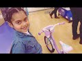 We buy new bicycle for our daughter||Riding first time on cycle.