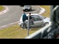 Nordschleife Carfreitag 2015 Carfriday - [Clio Corvette CRASH]