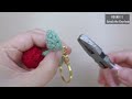 🍒How To Crochet Cherry Keychain | Cherry Amigurumi🍒