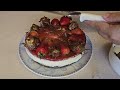 No bake strawberry cheesecake recipe | K's wonderworld