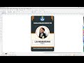 Cara Mudah Membuat ID CARD di Aplikasi CorelDraw | Mudah dan Cepat Membuat Desain IDCARD