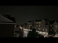 Thunderstorm at Apartment Complex (Full Storm with Timestamps)