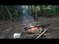 wild camping trangia new kit bacon buttie