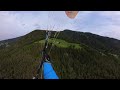 Paragliding 77: Gliding down the Plose with questionable landing