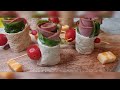 How to make an amazing bologna appetizer ?:😉rose🌹 shape appetizer just by simple ingredients!