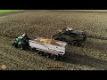 Mit dem 16 Reiher Mais Dreschen! WESTHOFF AGRAR mit dem Größten Maispflücker in Deutschland