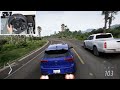 Forza Horizon 5 - VOLKSWAGEN GOLF 8 R | Steering Wheel Gameplay