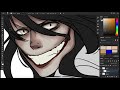 CREEPYPASTA SPEEDPAINT // Jeff The Killer