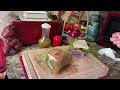 Making Sandwiches~Cutting fruit! (Whispered version) Packing picnic basket~ASMR