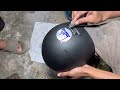 The Best Mass Production Process Of Making Motorcycle Helmets - Complete Process.