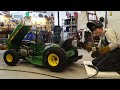 Homemade EXHAUST For John Deere Race TRACTOR MOWER !?🔥⚡