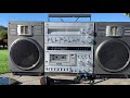 Fisher PH-490 vintage boombox from 1981