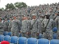 Ft Jackson Soldiers sing God Bless the USA