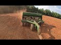 Planting Soybeans With a John Deere 4250 and 750 Grain Drill