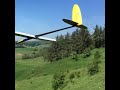 RC glider thermal slope soaring flight  #DLG