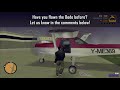 How To FLY The DODO Plane In GTA 3!