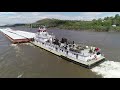 BIG Towboat Meetup with Real Audio and Radio Traffic The M/V BILLY STRAIT and The  A STEVE CROWLEY
