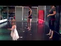 Zoe at dance class