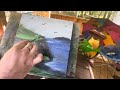 How I touched up an Acrylic Painting