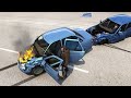 GTA 4 Car Crashes - Crash Testing Real Car Mods Ep.8