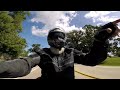 BCR's 1st motovlog with full face helmet