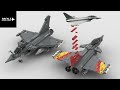Dassault Rafale fighter / Lego MOC speed build | 레고 | レゴ