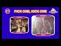 🎵 PICK ONE, KICK ONE - Girls vs Boys Edition 🎙️🔥 | Music Quiz | Choose Your Favorite Song