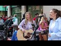 Guy TIPPED $300!! during our performance - Rihanna Umbrella | Allie Sherlock cover & Zoe Clarke