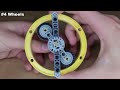 5 Planetary Gearsets in Lego