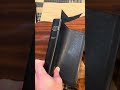 Holman KJV handcrafted collection, black single column wide margin Bible ￼