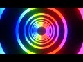 VJ LOOP NEON Rings Colorful Red Blue Abstract Background Video Simple Pattern 4k Screensaver