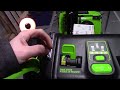 Greenworks Pro 80v Dual Stage Snow Blower Unboxing, Demonstration and Review