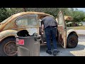 VW Beetle Barn Find  - First Wash In Decades!